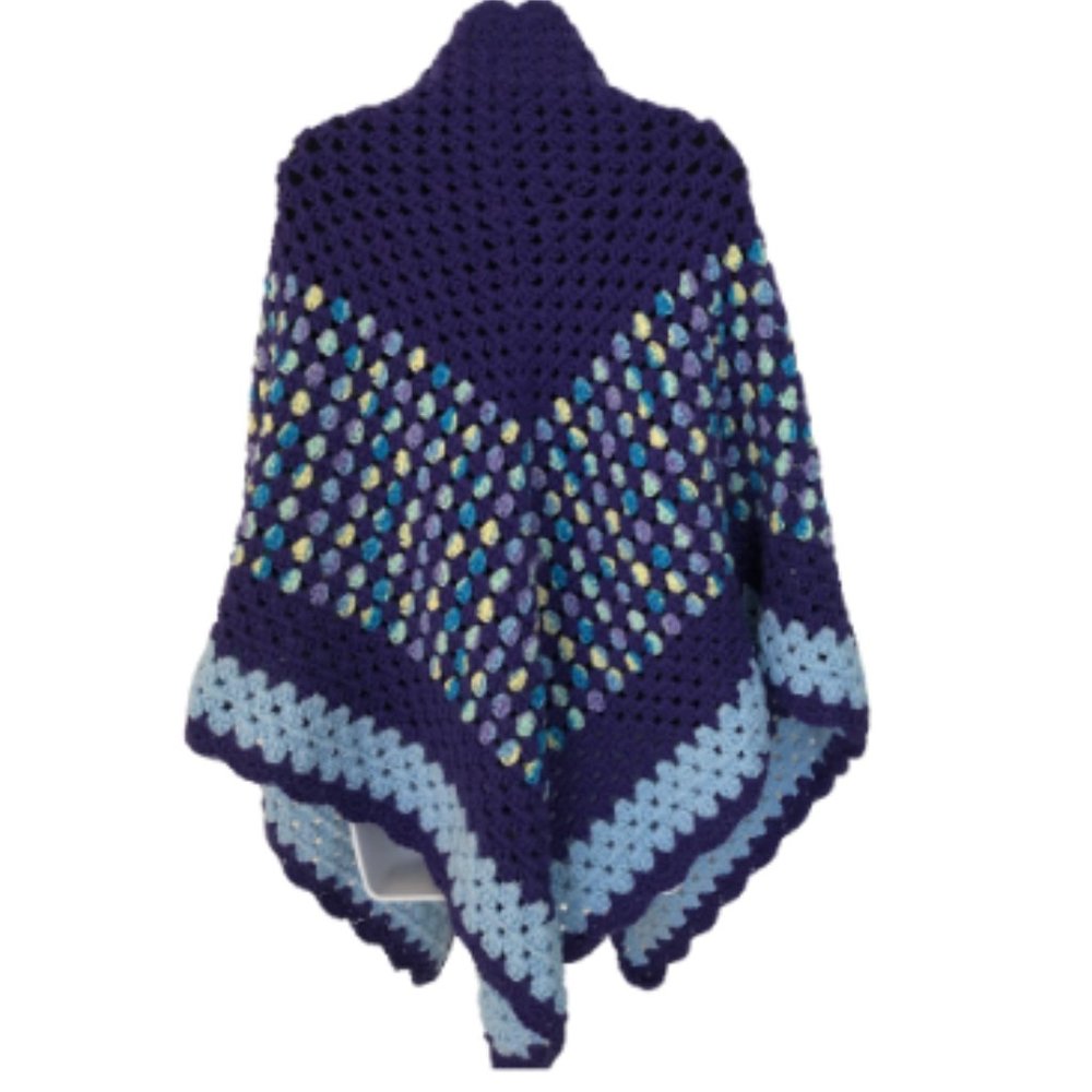 ๐ SOLD! NWT! HANDMADE Crocheted Women's Shawl Wrap Gift with Heartfelt Blessing - Picture 2 of 14